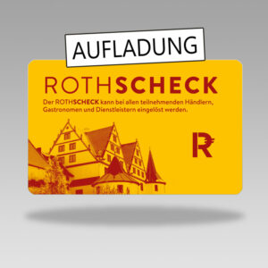 RothScheck wieder aufladen